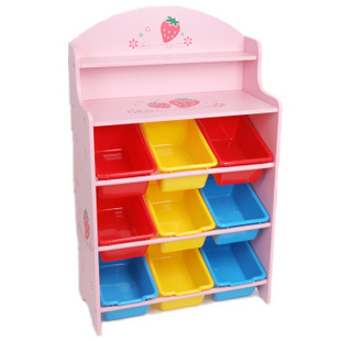儿童玩具架草莓玩具架收纳箱整理箱玩具收纳架幼儿园用品信息