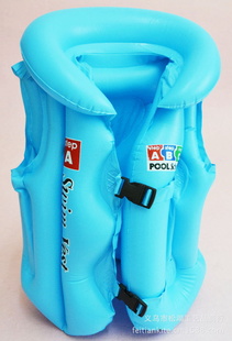 促销价儿童PVC充气游泳衣厂家充气救生衣ABC款信息
