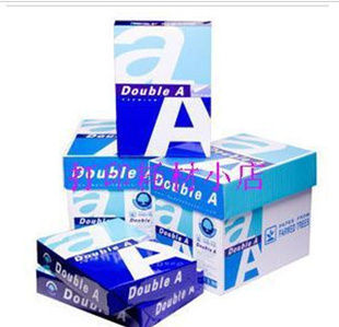 正品DoubleA达伯埃80g纸每包500张，每箱8包信息