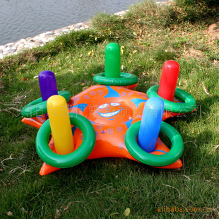 PVC充气水上玩具大海星形状水上产品充气玩具【通过验厂】浮岛信息