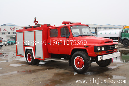 现货供应发动机型号EQ6100-30的东风140水罐消防车信息