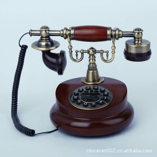 欧式仿古电话机复古实木电话机高档田园厂家直供MT-201A信息