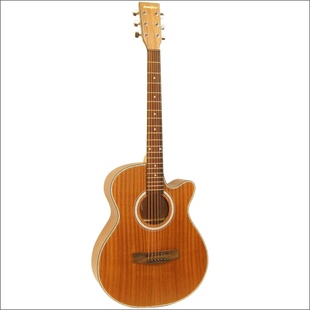 保斯顿吉他批发L407型号40寸全沙比利民谣吉他支持混批信息
