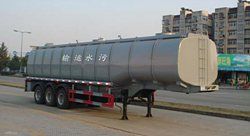 楚胜新款三桥污水运输半挂车特价促销信息