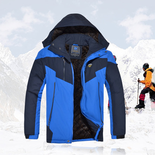 【秋冬新品冲锋衣】正品户外加绒加厚防水防风保暖男冲锋衣信息