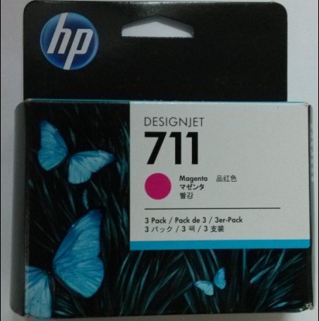 HP711号T120/T520墨盒信息