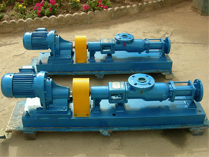 G型单螺杆泵浓浆输送泵信息