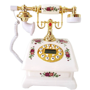 方形陶瓷电话韩版宜家风格电话机信息