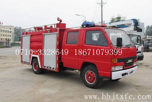 3吨江铃水罐消防车主要技术参数配置照片价格信息