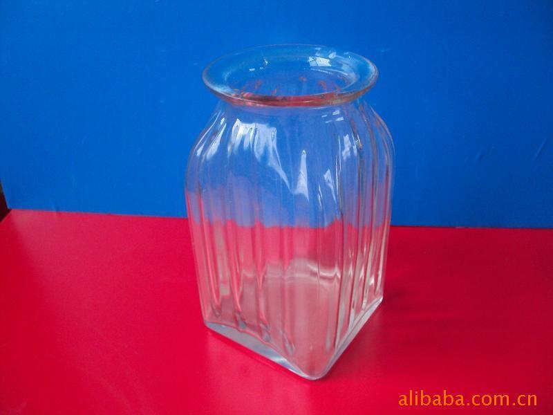 超大条纹玻璃罐，玻璃瓶，玻璃包装制品，玻璃瓶制造厂信息