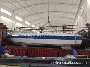 718敞开式玻璃钢快艇品质保证厂家直销游艇信息