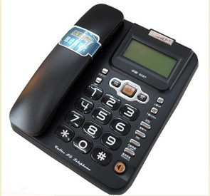 正品中诺G027商务办公家庭电话机来电显示绿屏背光信息