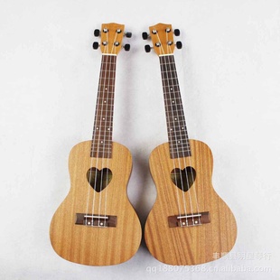 23寸心形状音孔ukulele尤克里里乌克丽丽mozart-611信息