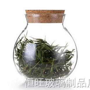 玻璃茶叶罐软木塞储物罐可装茶叶糖果零食等物品信息