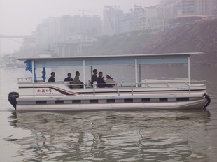 铝合金游艇双体游艇9米休闲游艇9015型信息