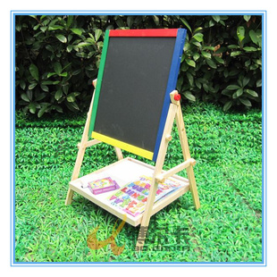 厂家直销儿童画板二合一画板画架画画板写字板早教一件代发信息