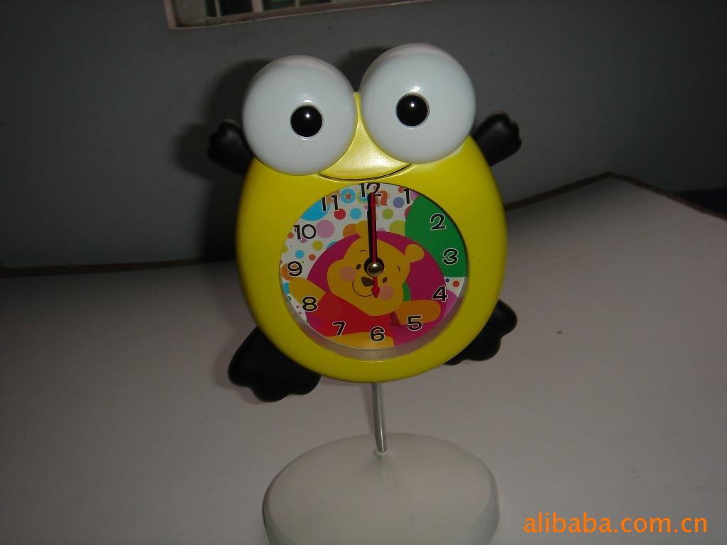 批发时尚精美卡通座钟创意座钟四色十款可混批信息