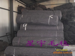 厂价保温防寒运输毛毡包装毛毯针刺棉毡信息
