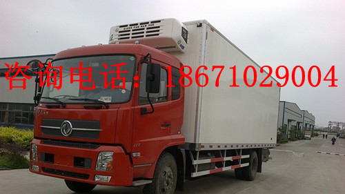 东风天锦国四排放7米4冷藏货物运输车信息