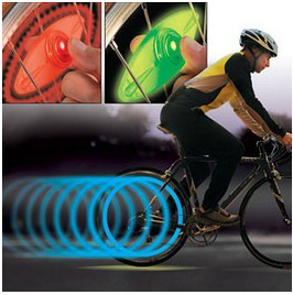 自行车夜间安全行驶护卫灯自行车车轮钢丝灯信息