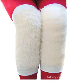正品羊毛绒护膝套筒保暖护腿袜套针织护腿袜冬季摩托车护膝信息