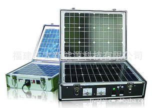 太阳能发电系统|便携式智能太阳能电源|光伏发电系统100w信息