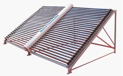 横排集中供热全玻璃真空管集热器信息