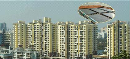 郑州集中供水式太阳能系统信息