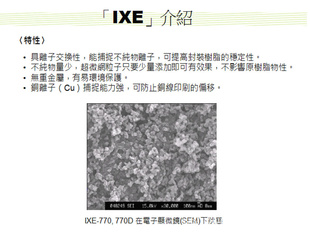 IXE无机离子交换剂信息