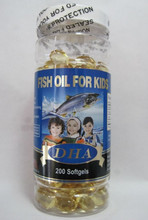 美国康维达儿童鱼油200粒信息