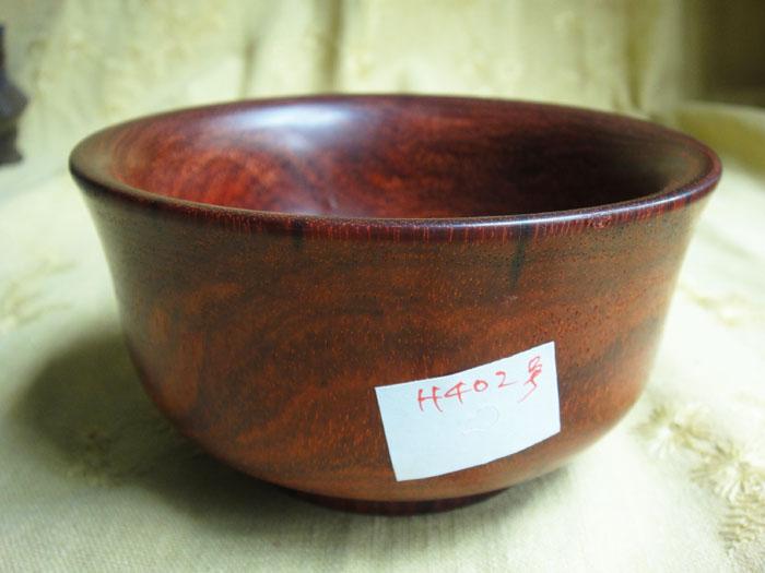 印度小叶紫檀木雕件餐具 印度紫檀木饭碗H402号摆件信息