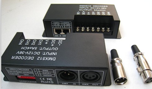 四路DMX512控制器/RGBW控制器信息