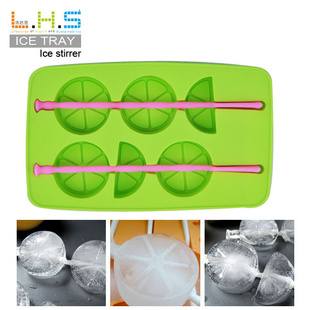 厂家批发柠檬多用途造型制冰盒-夏季产品促销品创意硅胶冰格信息