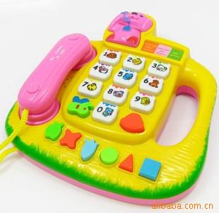 儿童电话机/混批玩具/益智玩具　益智电话　卡通电话机信息