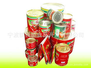 番茄酱70-4500g，番茄酱罐头，铜钱桥外销品牌信息