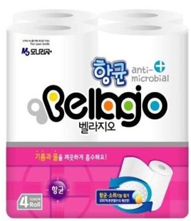 韩国原装进口蒙娜丽莎贝拉吉奥抗菌厨房纸巾高级用纸生活用纸信息