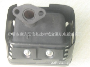 汽油发电机配件消声器(通用)GX160/168F消声器汽油机配件排气管信息