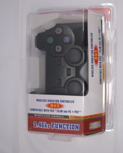 PS2接口PS3接口.USB无线2.4三合一通用手柄，工厂销售信息