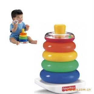 费雪Fisher-Price塑料层层叠益智玩具婴儿玩具彩虹套圈信息