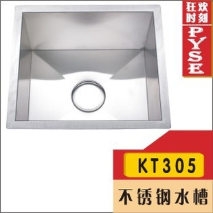 厂家KT305304(手工盆)不锈钢单盆水槽,菜槽,洗涤槽,不锈钢盆信息