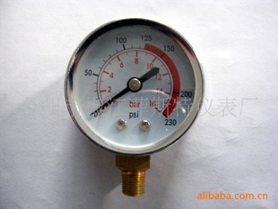 空气压力表水泵压力表喷雾器压力表信息