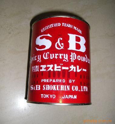 日本料理调料咖喱粉SB咖喱粉sb咖喱粉信息