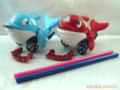 塑料玩具手推海豚信息