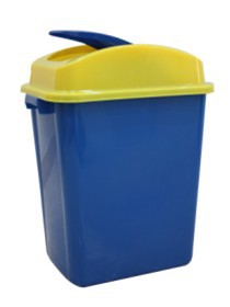 双丰垃圾桶永康塑料桶15L20L30L40L50L厂家直销环卫办公家用医用信息