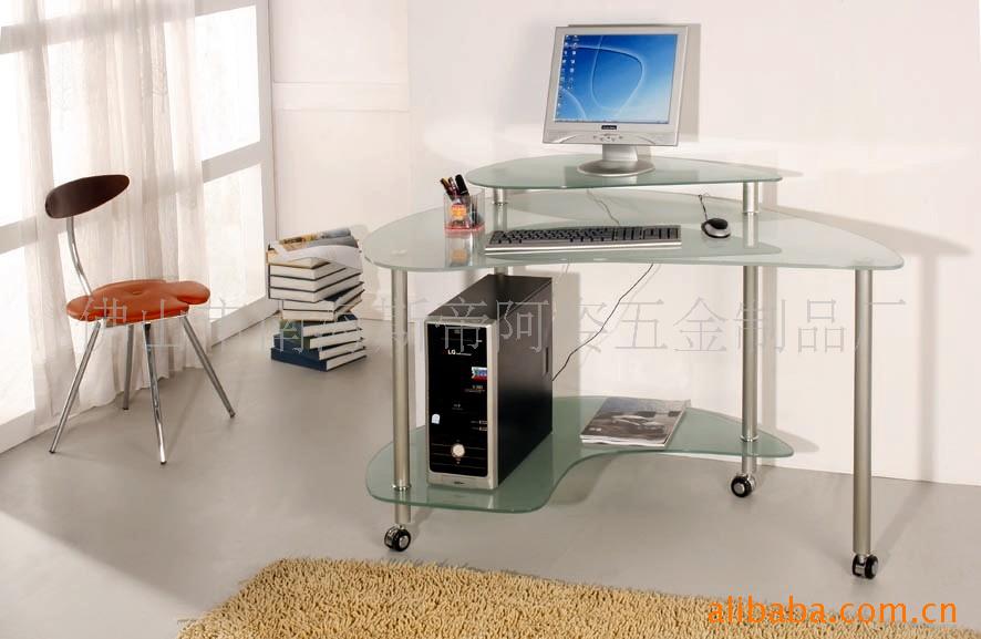 电脑桌，玻璃电脑桌，电脑台(D47)信息