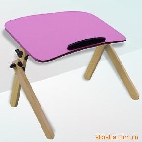 笔记本床上桌,笔记本电脑桌,懒人桌I806粉红信息