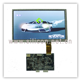 提供小尺寸液晶驱动方案/控制板自主研发支持AV/SV/YC/VGA输入信息