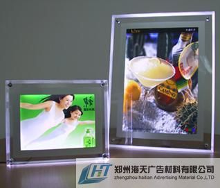 水晶超薄广告灯箱专业生产制造水晶灯箱信息