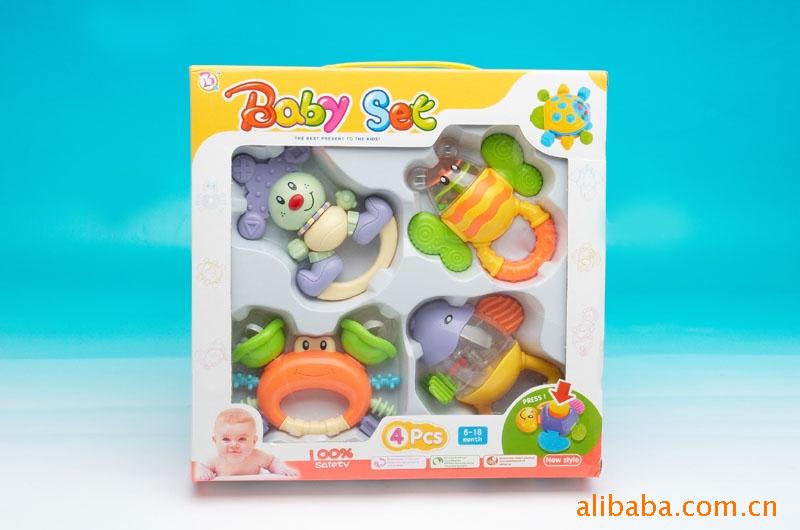 4只装摇铃，热销婴儿玩具，婴儿摇铃，婴儿礼品信息