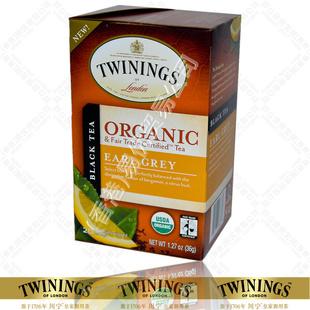 英国进口川宁Twinings天然有机伯爵红茶包奶茶专用红茶包信息